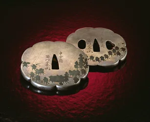Guardia de espada Tsuba, Período Edo (1603-1867)
